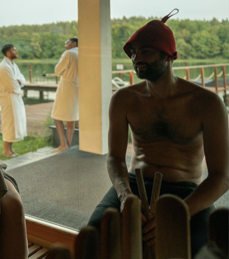 Sauna á Long Vita